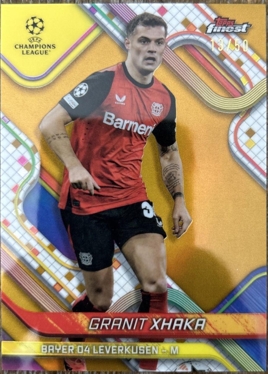 Granit Xhaka [Gold Refractor] #34