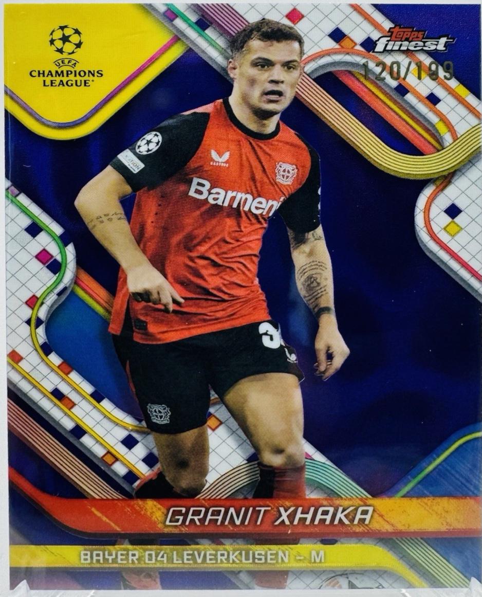 Granit Xhaka [Purple Lava Refractor] #34