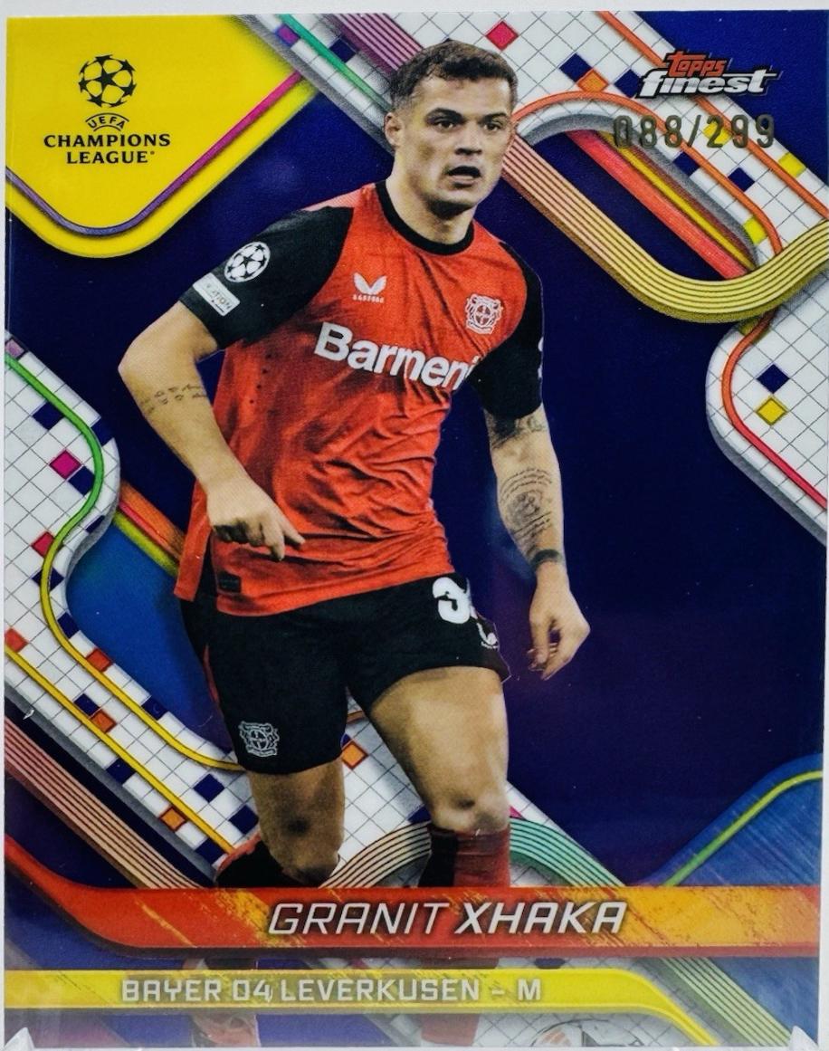 Granit Xhaka [Purple Refractor] #34