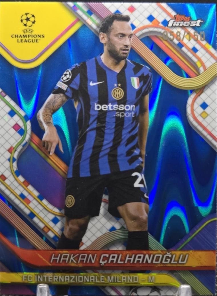 Hakan Calhanoglu [Blue Raywave Refractor] #61