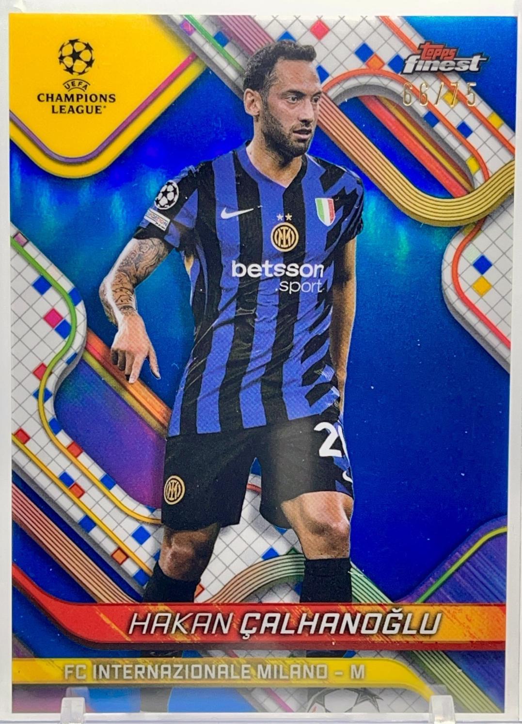 Hakan Calhanoglu [Blue Refractor] #61