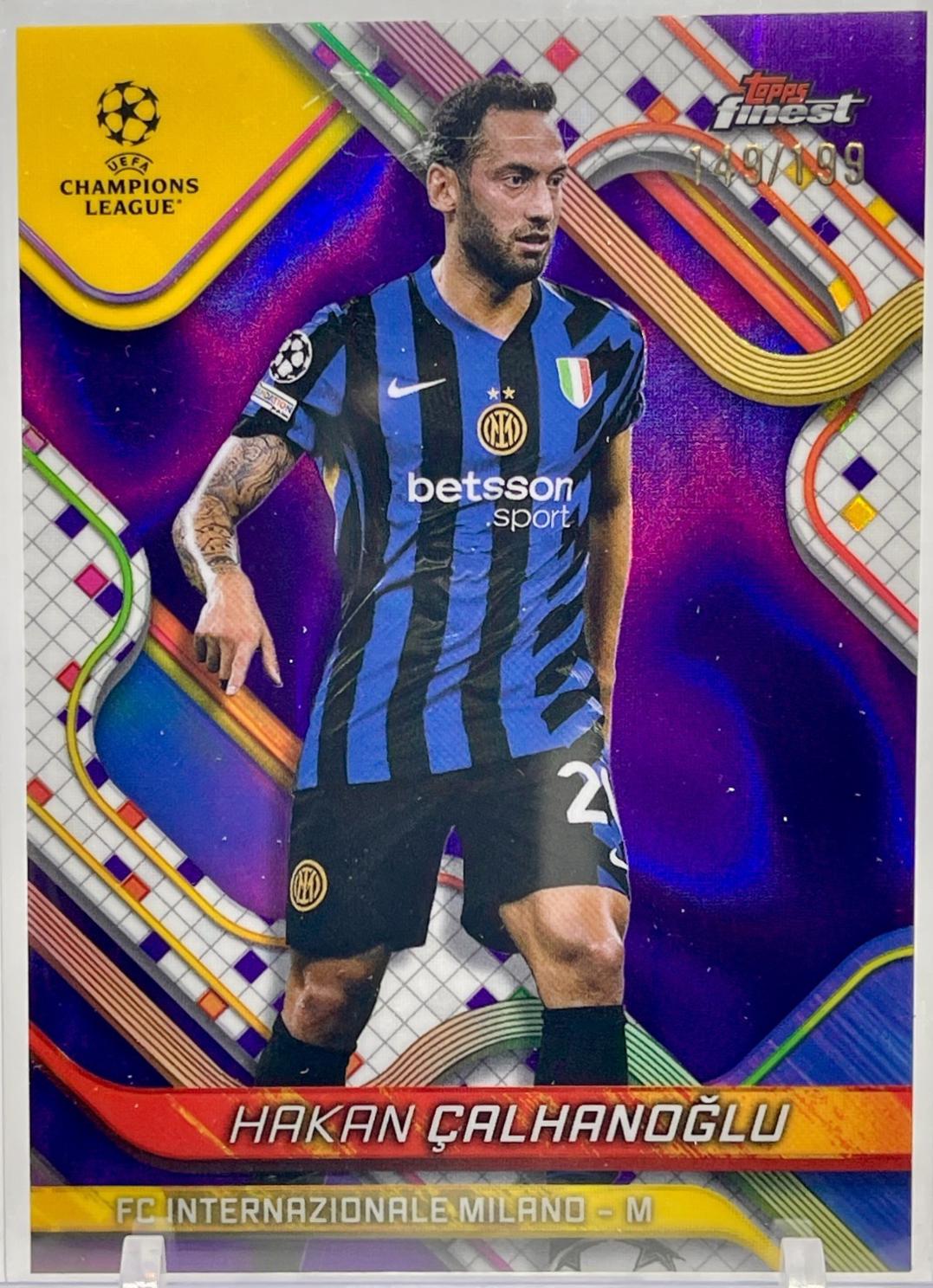 Hakan Calhanoglu [Purple Lava Refractor] #61
