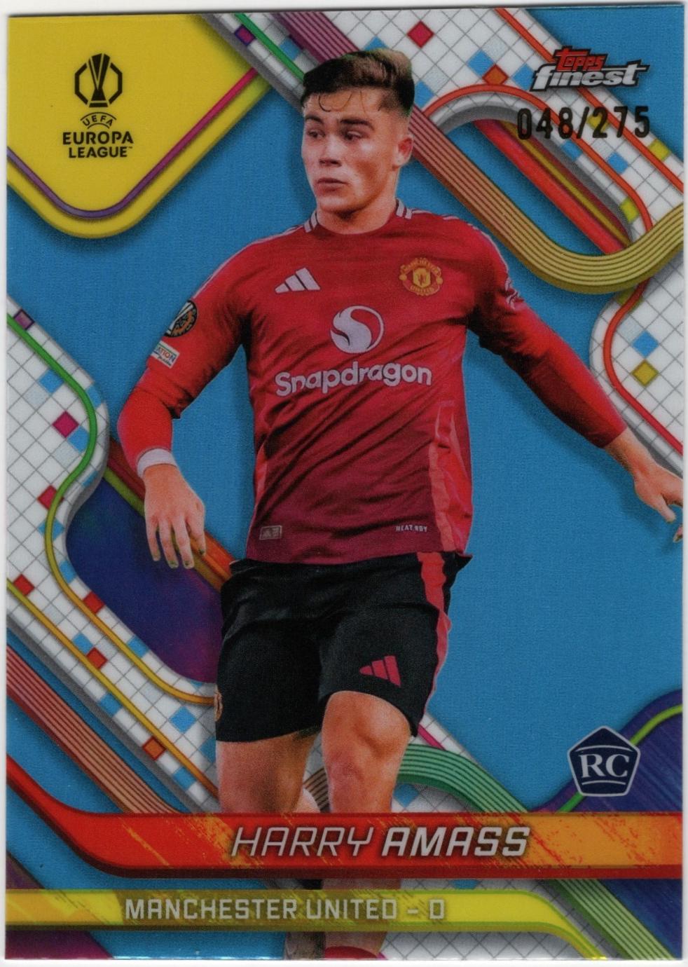 Harry Amass [Sky Blue Refractor] #139
