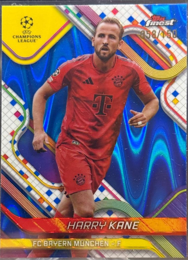 Harry Kane [Blue Raywave Refractor] #107