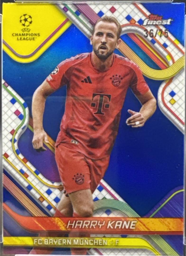 Harry Kane [Blue Refractor] #107
