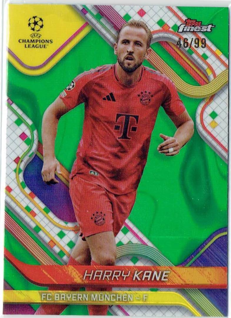 Harry Kane [Green Lava Refractor] #107