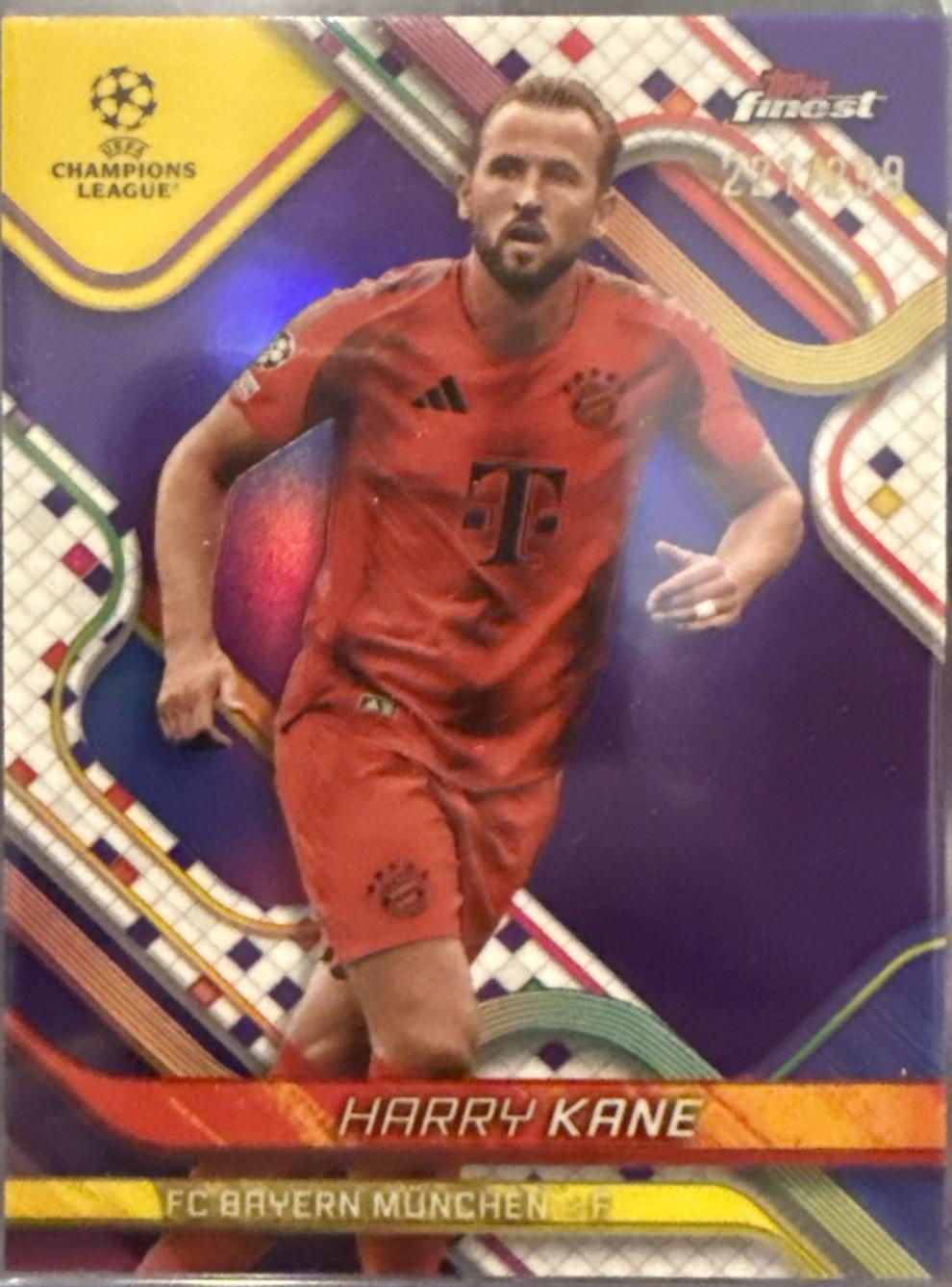 Harry Kane [Purple Refractor] #107