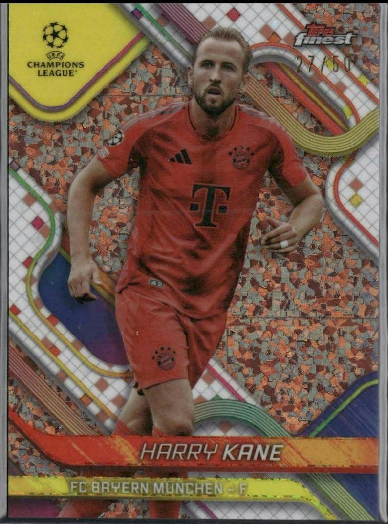 Harry Kane [Rose Gold Mini-Diamond Refractor] #107