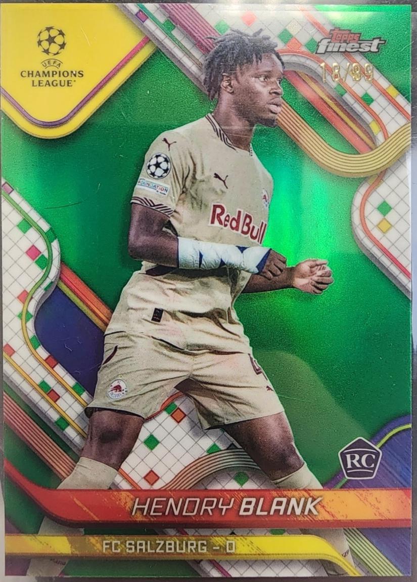 Hendry Blank [Green Refractor] #128