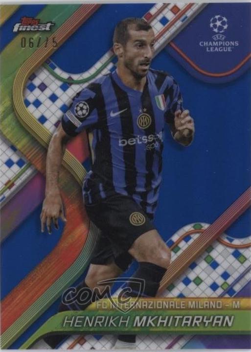 Henrikh Mkhitaryan [Blue Refractor] #106