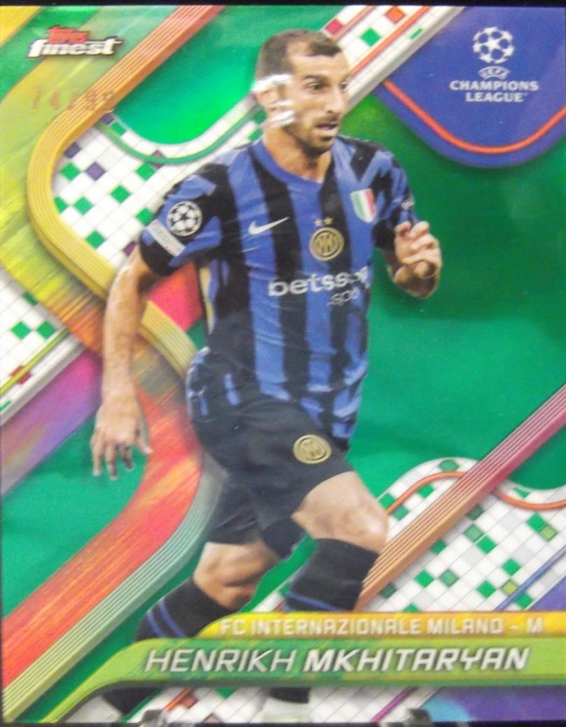 Henrikh Mkhitaryan [Green Refractor] #106
