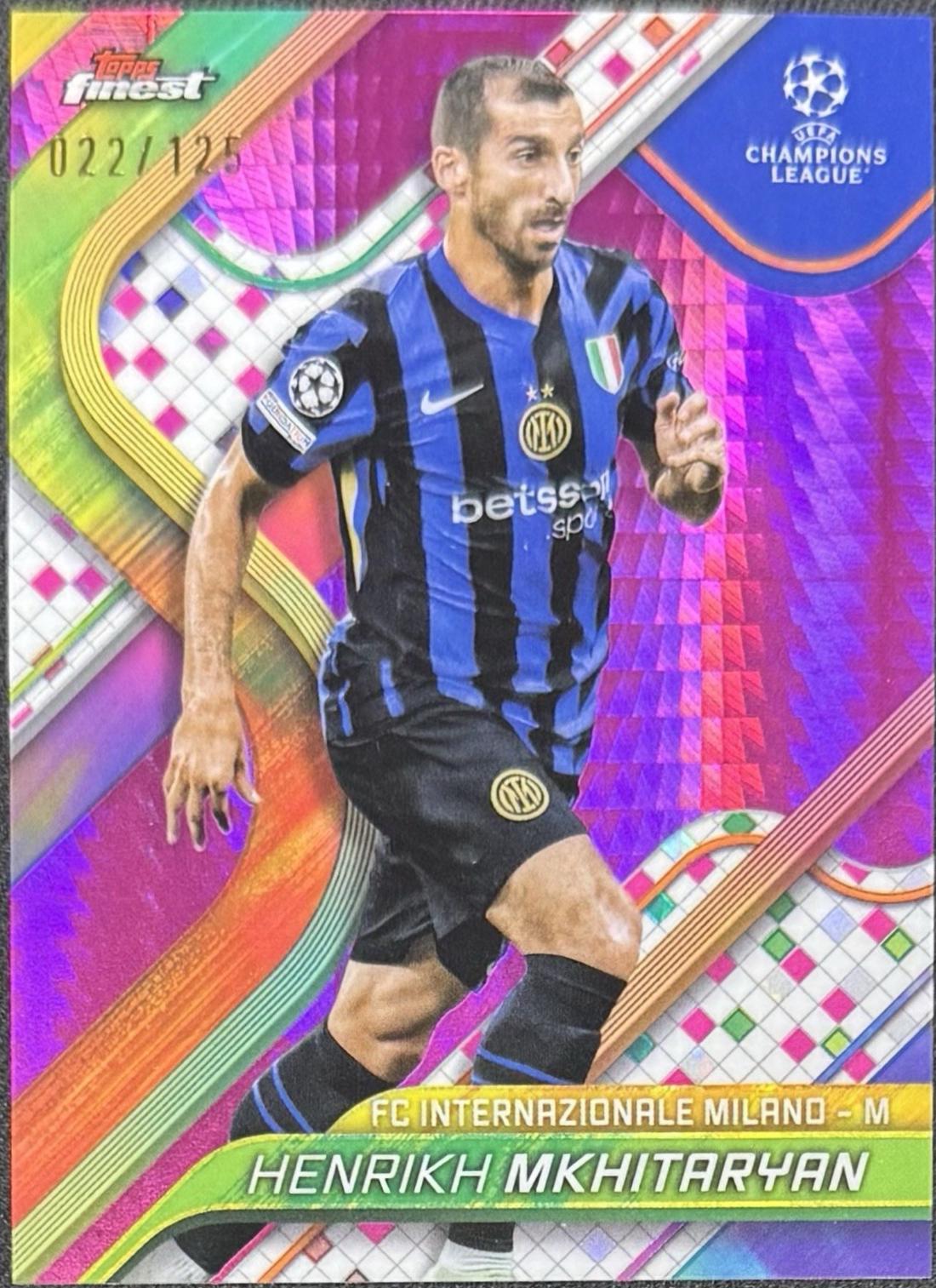 Henrikh Mkhitaryan [Pink Prism Refractor] #106