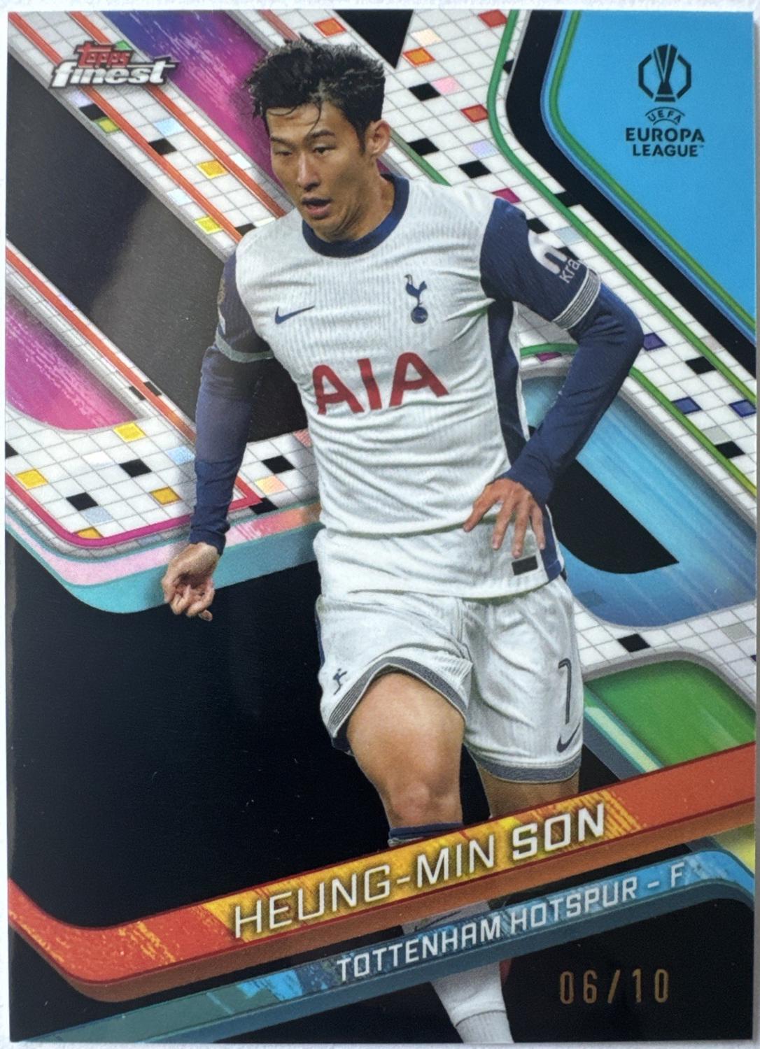 Heung-min Son [Black Refractor] #68
