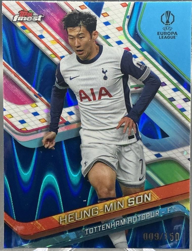 Heung-min Son [Blue Raywave Refractor] #68