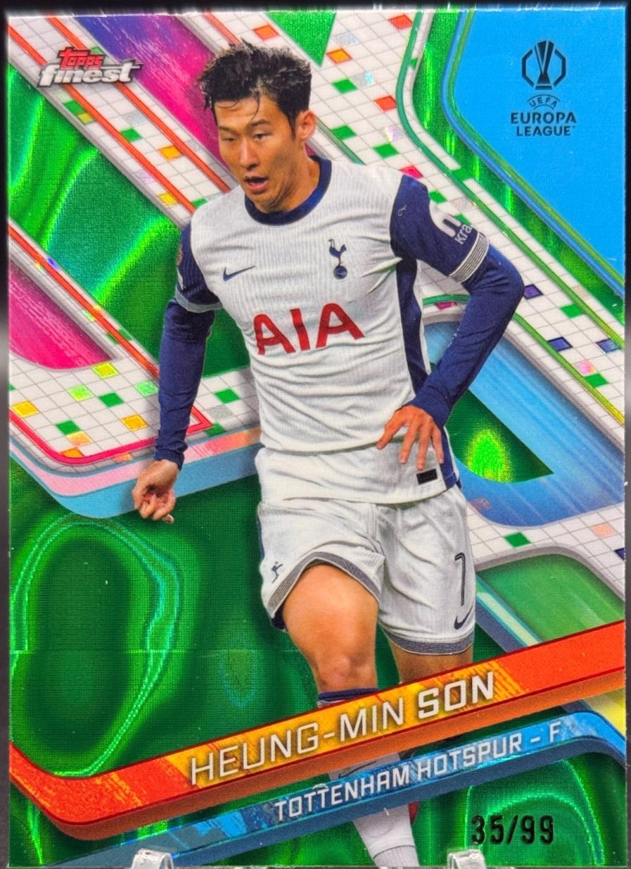 Heung-min Son [Green Lava Refractor] #68