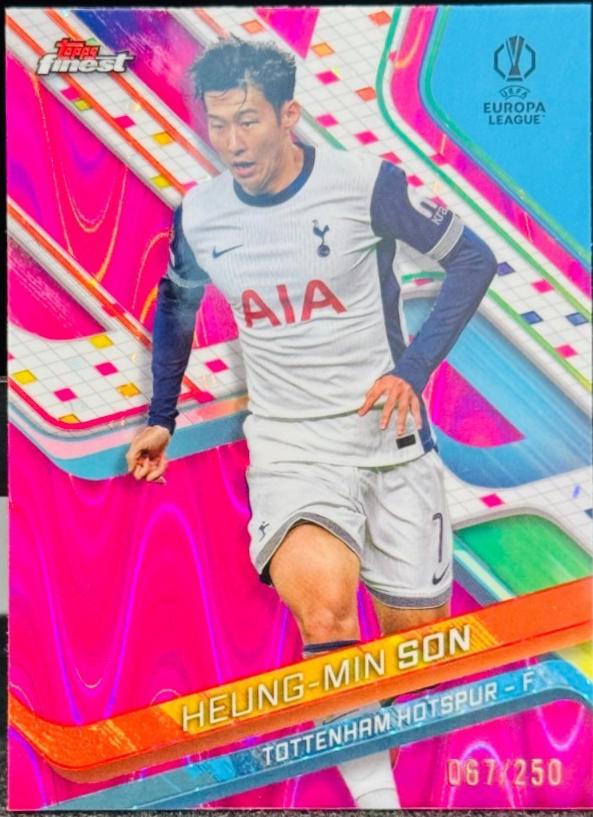 Heung-min Son [Pink Raywave Refractor] #68