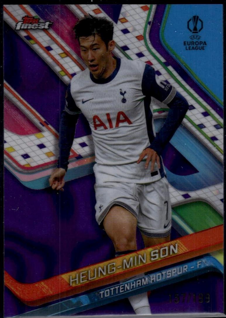 Heung-min Son [Purple Lava Refractor] #68