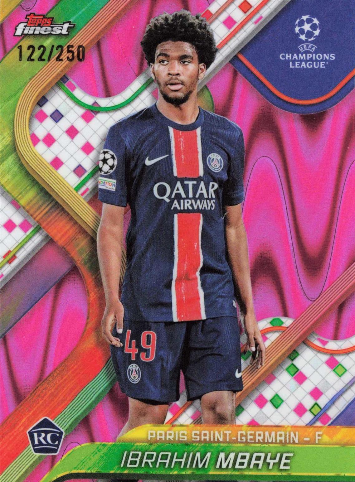 Ibrahim Mbaye [Pink Raywave Refractor] #103