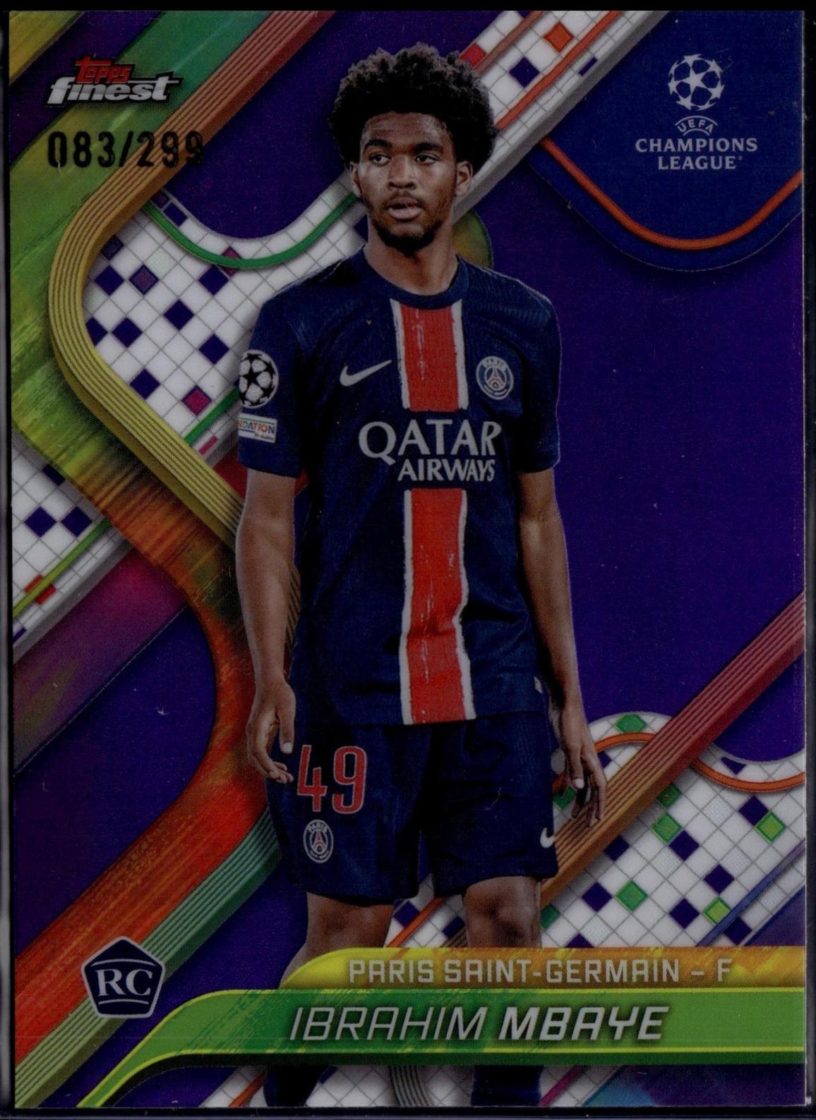 Ibrahim Mbaye [Purple Refractor] #103