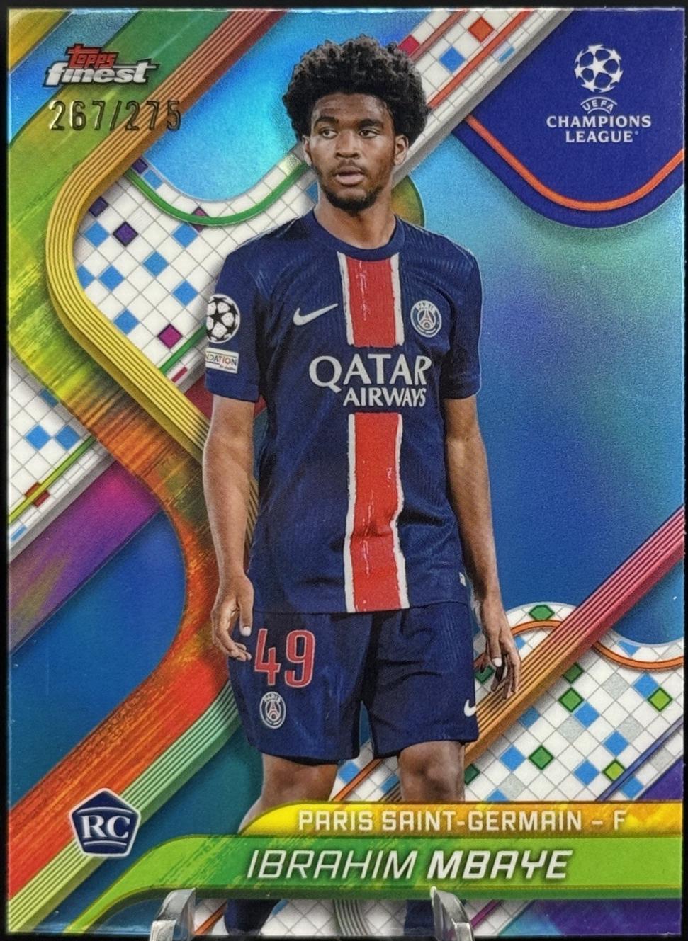 Ibrahim Mbaye [Sky Blue Refractor] #103