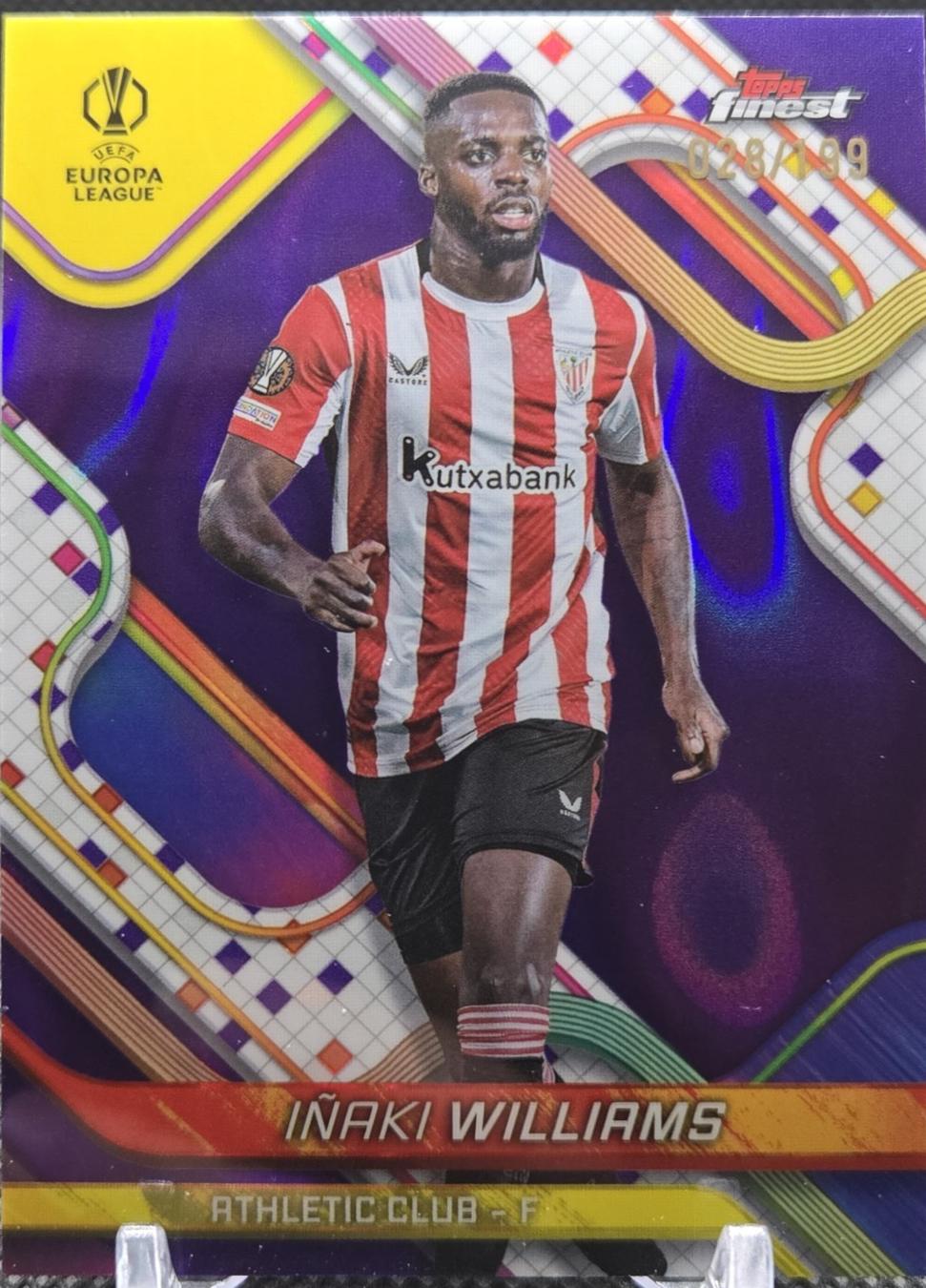 Inaki Williams [Purple Lava Refractor] #94