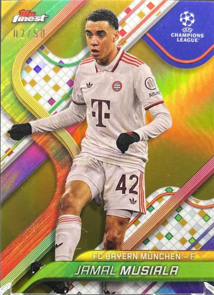 Jamal Musiala [Gold Refractor] #88
