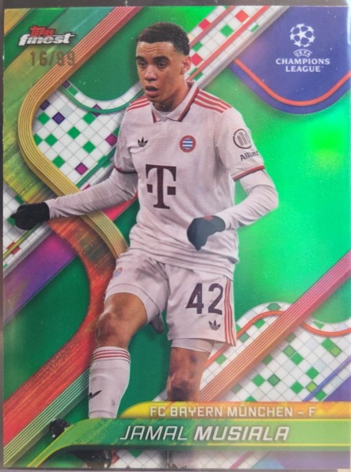 Jamal Musiala [Green Refractor] #88