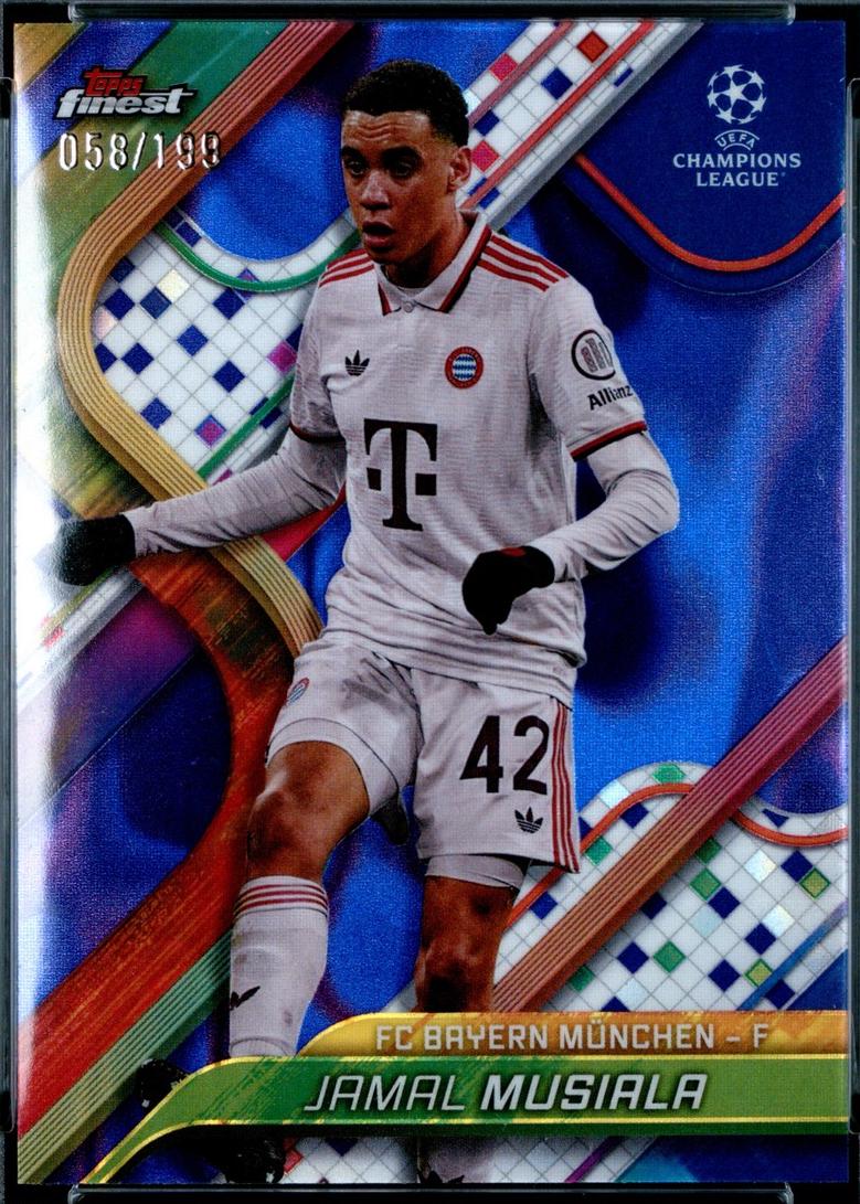 Jamal Musiala [Purple Lava Refractor] #88