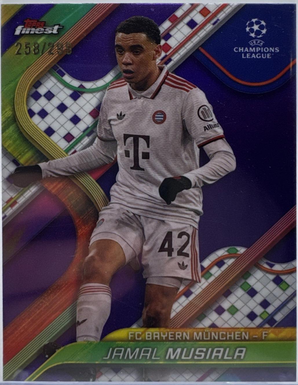 Jamal Musiala [Purple Refractor] #88