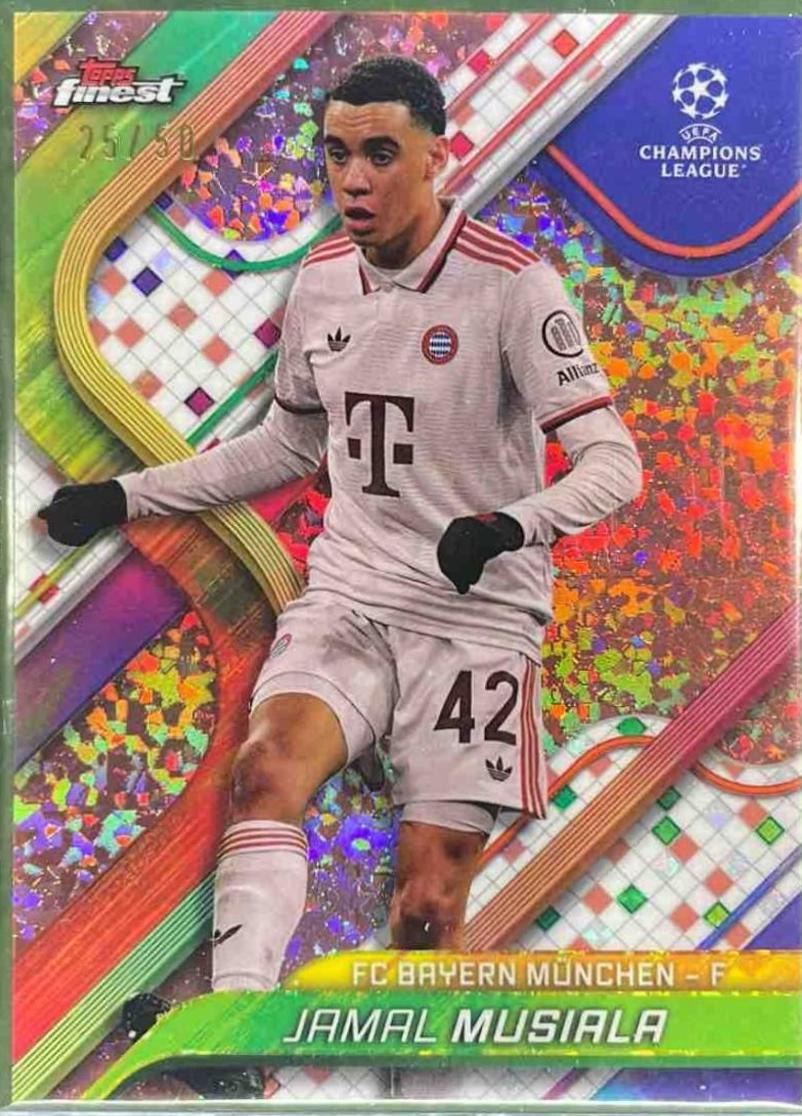 Jamal Musiala [Rose Gold Mini-Diamond Refractor] #88