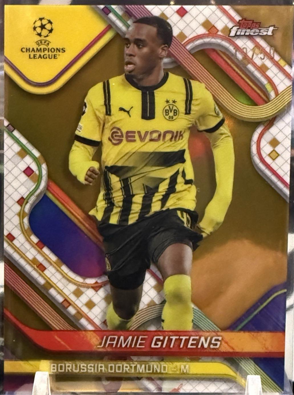 Jamie Gittens [Gold Refractor] #43