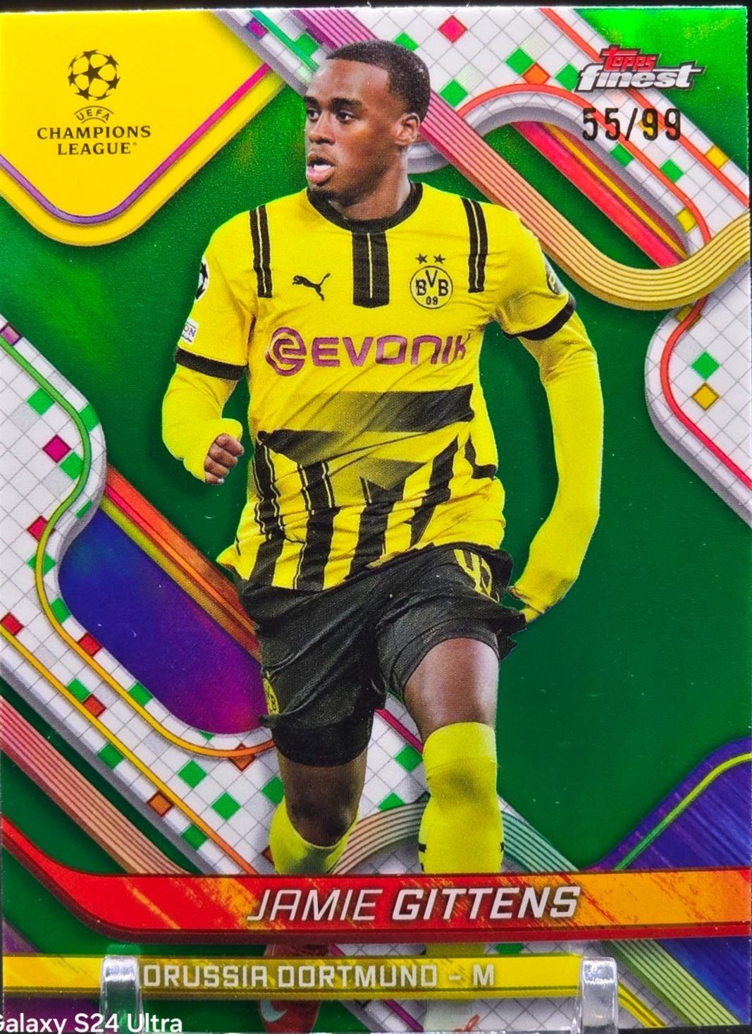 Jamie Gittens [Green Refractor] #43