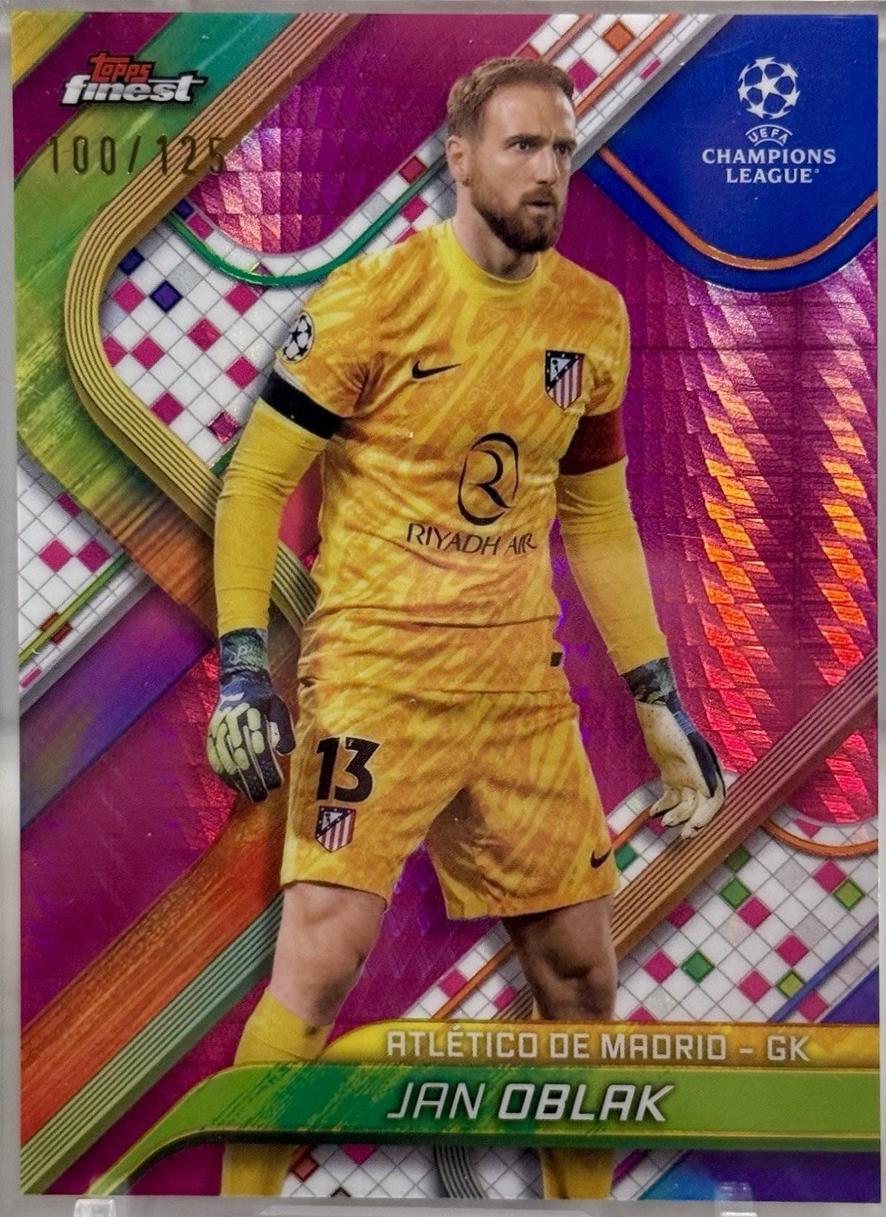 Jan Oblak [Pink Prism Refractor] #124