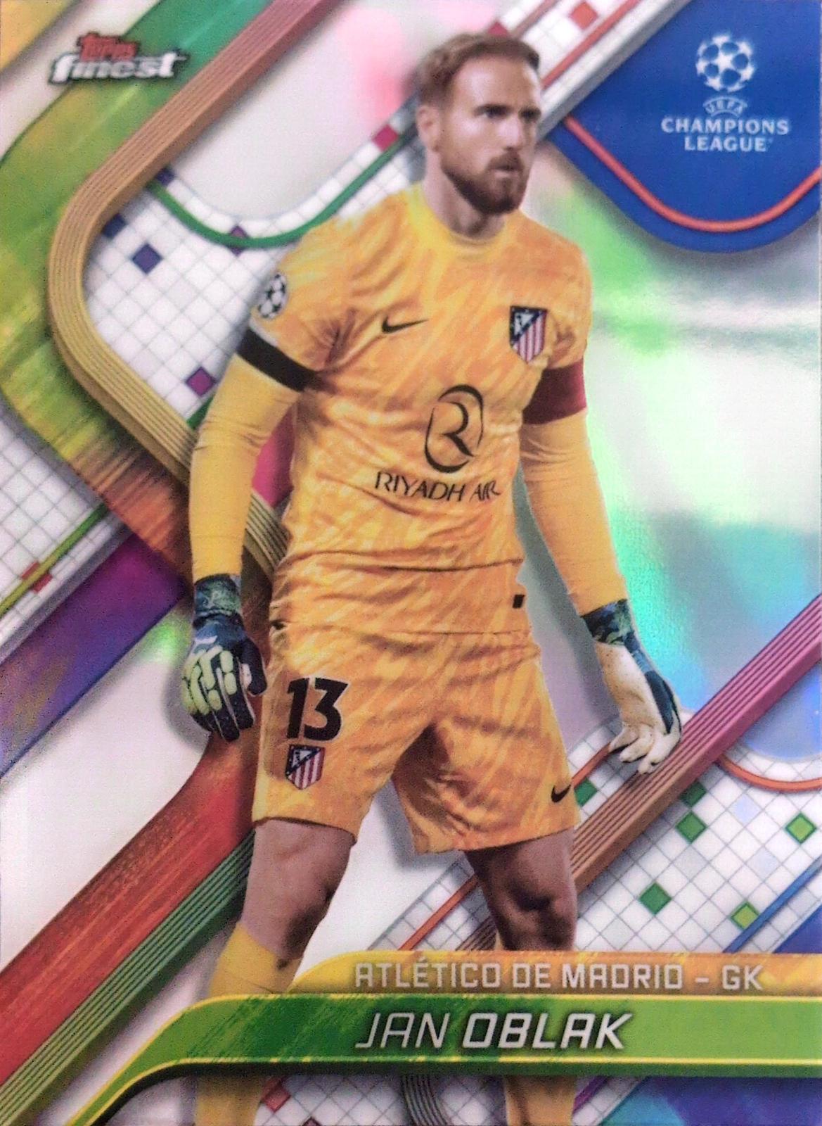 Jan Oblak [Refractor] #124