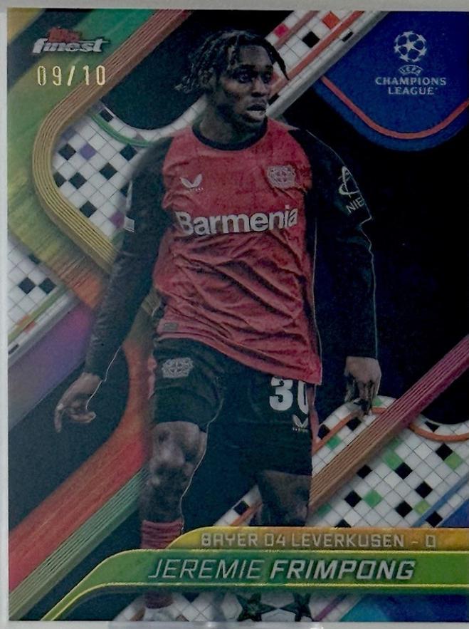 Jeremie Frimpong [Black Refractor] #133