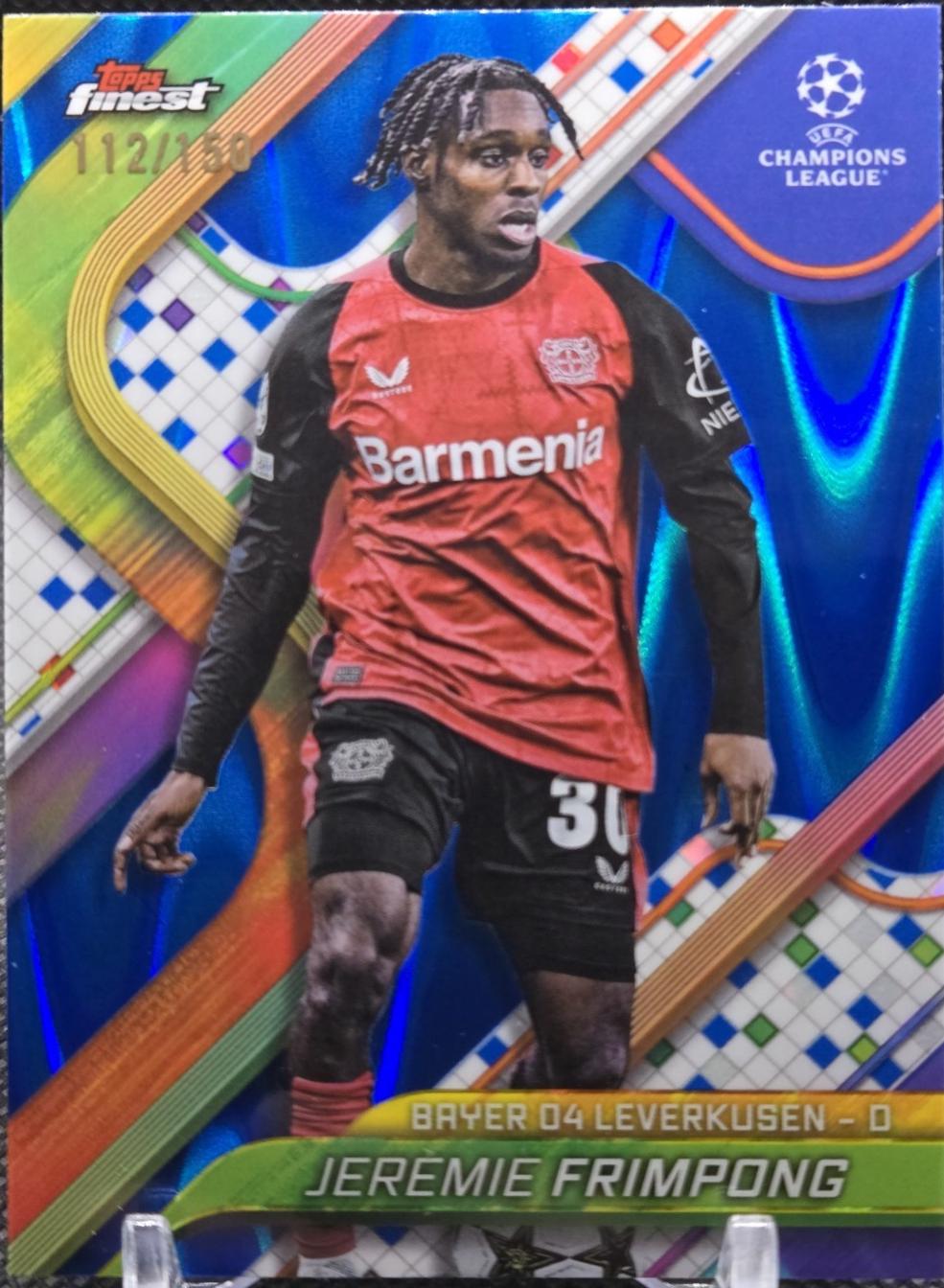 Jeremie Frimpong [Blue Raywave Refractor] #133