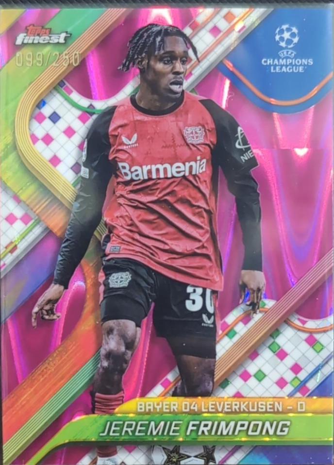 Jeremie Frimpong [Pink Raywave Refractor] #133