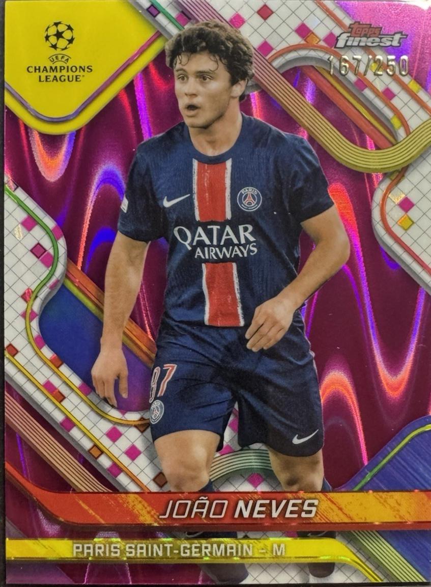 Joao Neves [Pink Raywave Refractor] #135