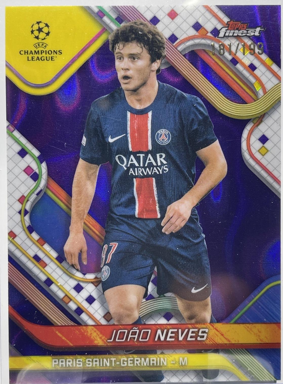 Joao Neves [Purple Lava Refractor] #135