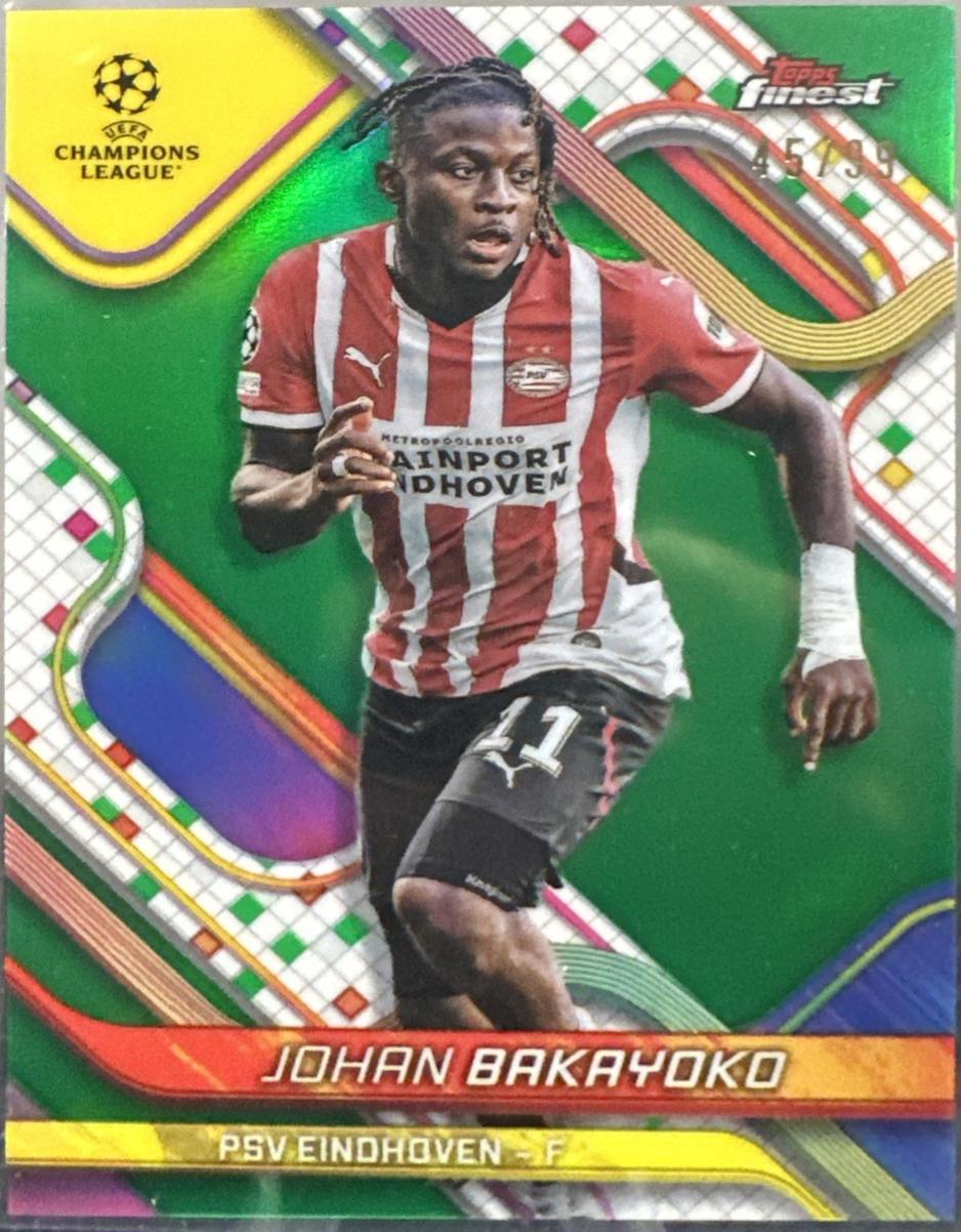 Johan Bakayoko [Green Lava Refractor] #149