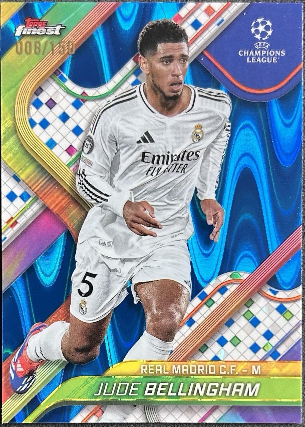Jude Bellingham [Blue Raywave Refractor] #5