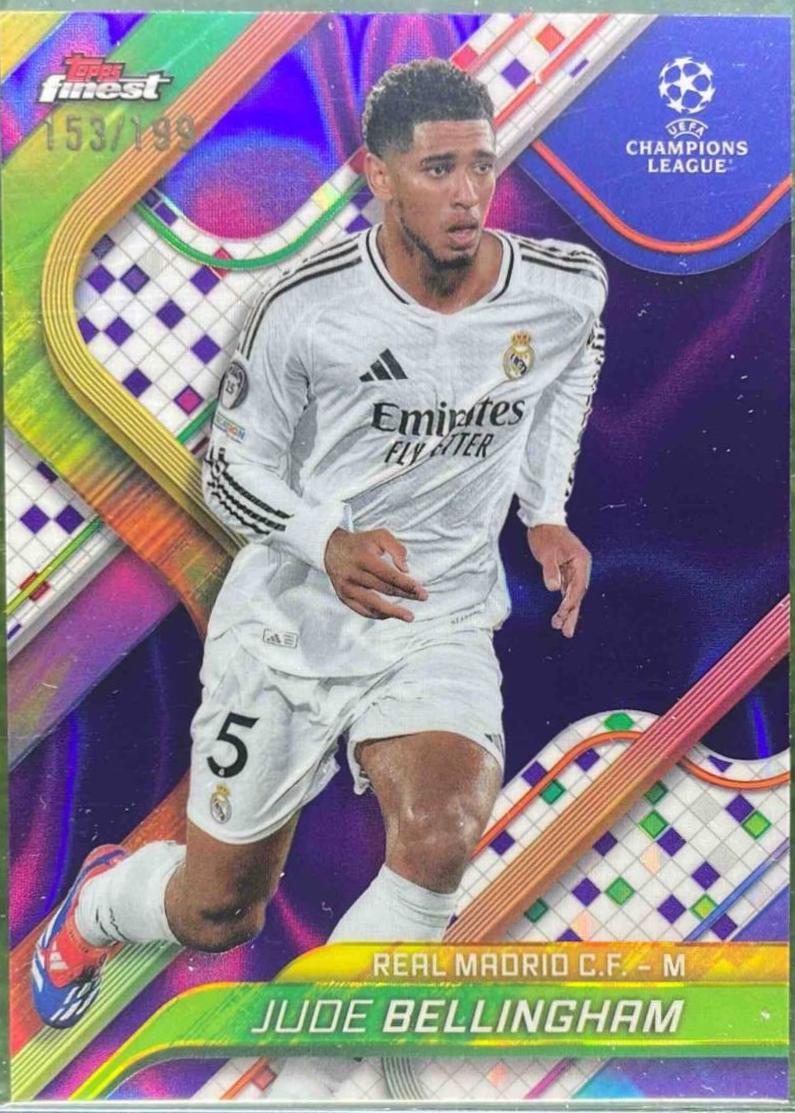 Jude Bellingham [Purple Lava Refractor] #5