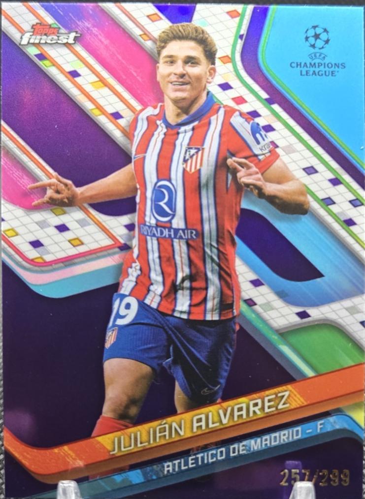 Julian Alvarez [Purple Refractor] #91