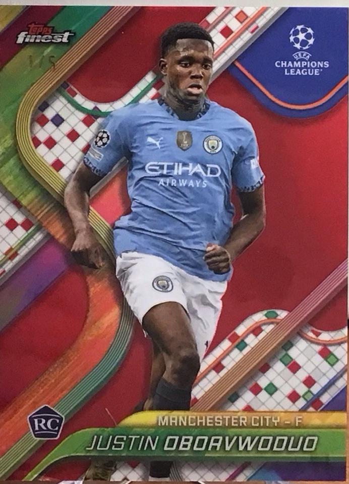 Justin Oboavwoduo [Red Refractor] #112