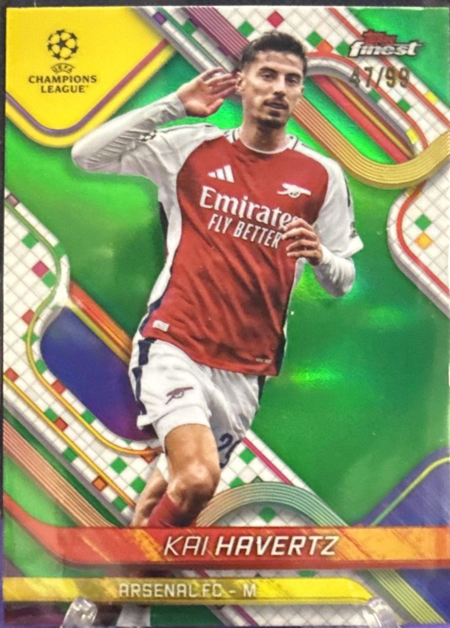 Kai Havertz [Green Lava Refractor] #145