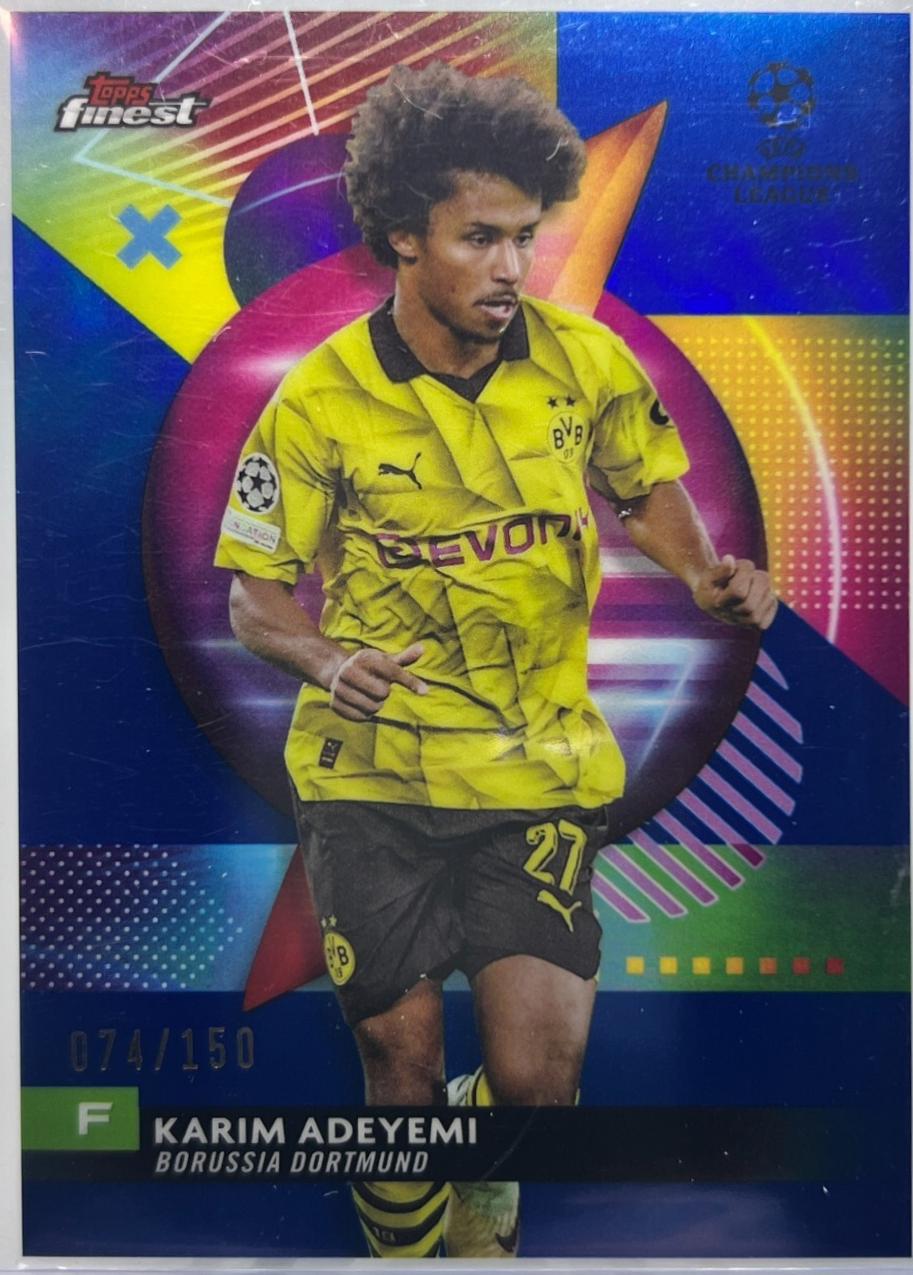 Karim Adeyemi [Blue Raywave Refractor] #22