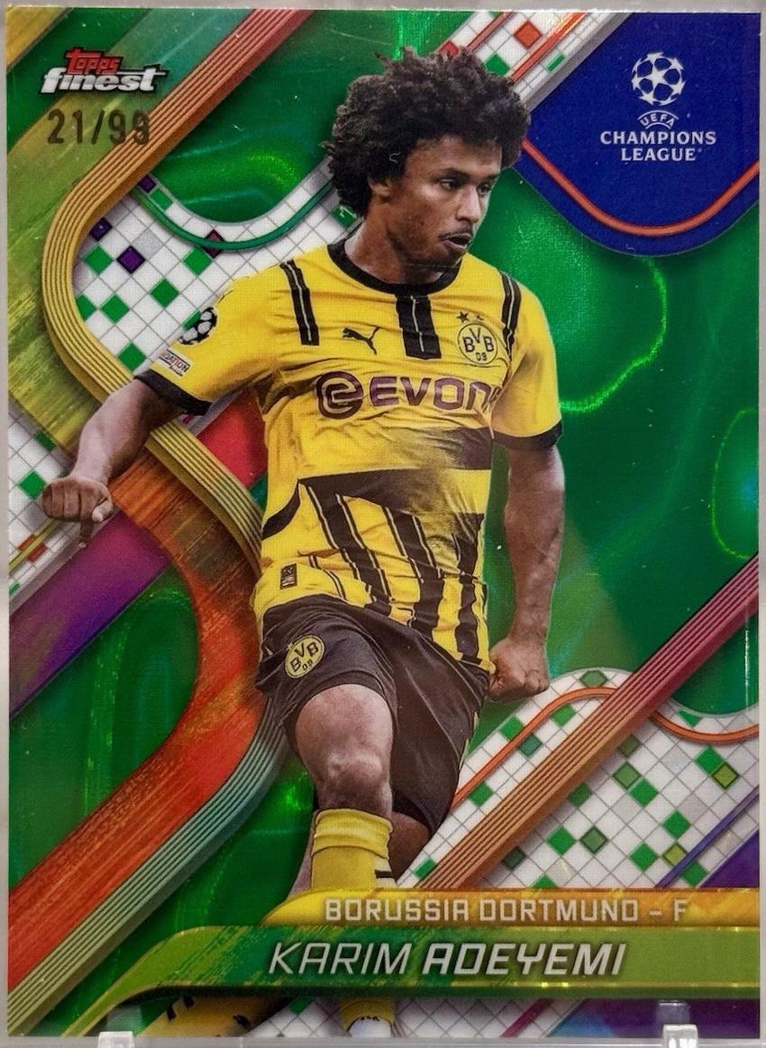 Karim Adeyemi [Green Lava Refractor] #22