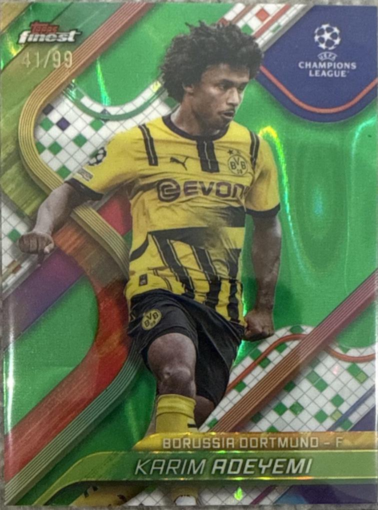 Karim Adeyemi [Green Refractor] #22