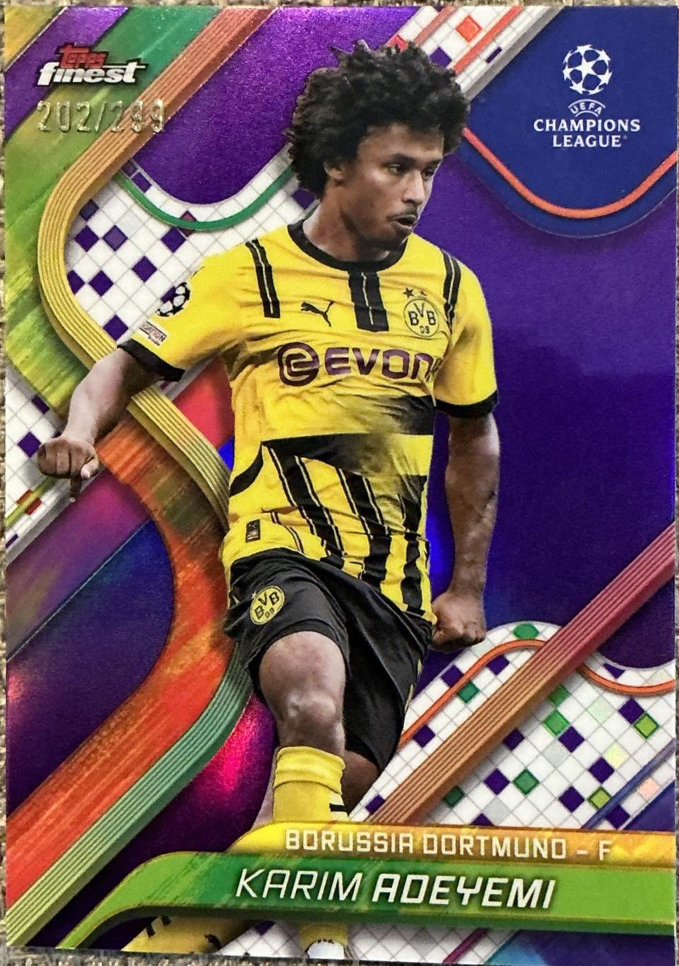 Karim Adeyemi [Purple Refractor] #22