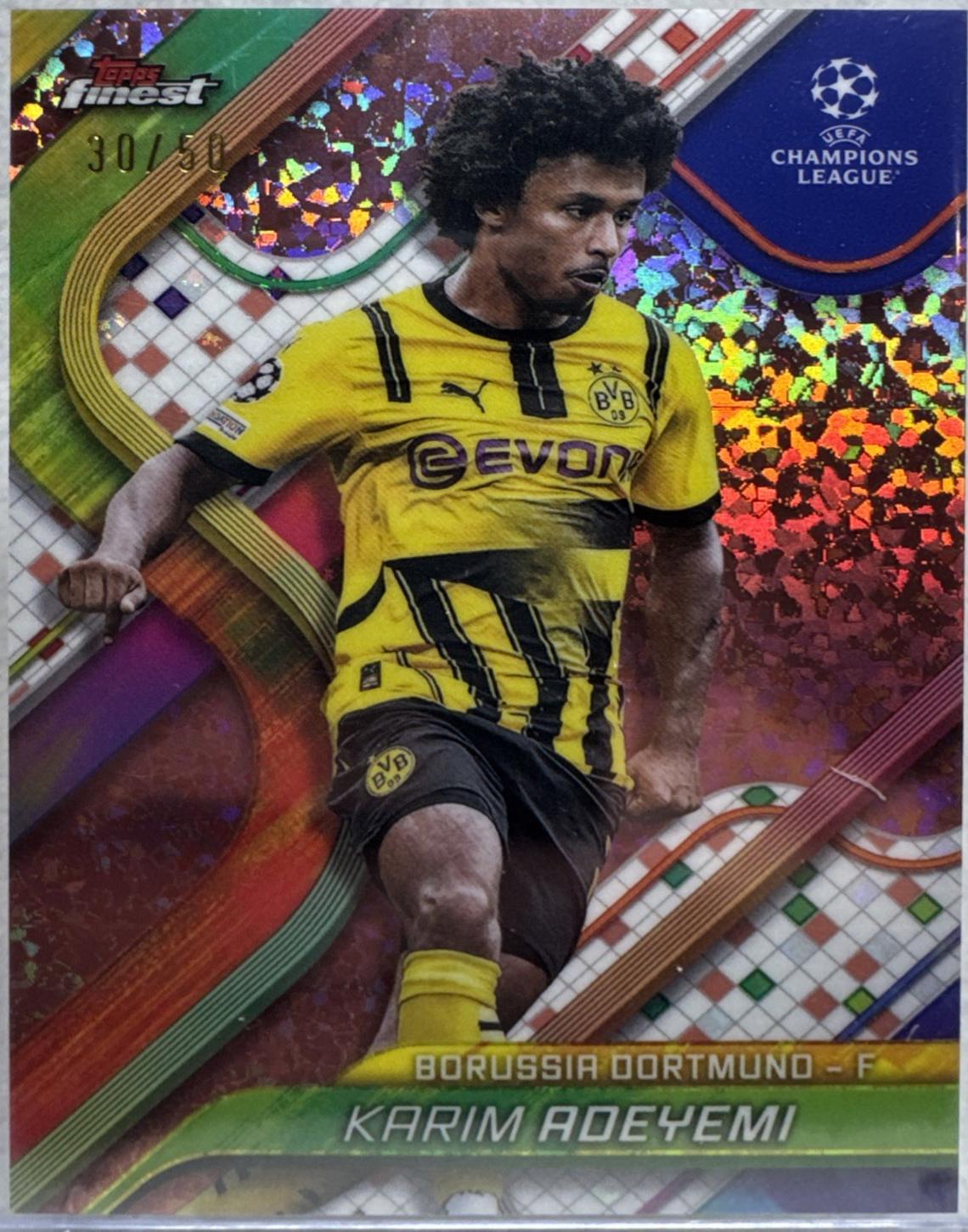 Karim Adeyemi [Rose Gold Mini-Diamond Refractor] #22